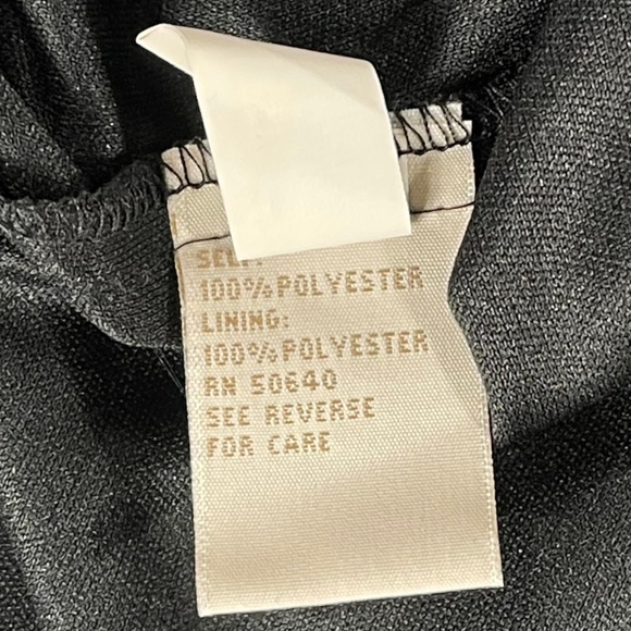 Jonathan Martin size 10 dress black cream floral design on bottom red tie top - Picture 15 of 15